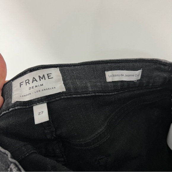 Frame Le Skinny De Jeanne Crop in Jackson Peak Size 27 - Picture 9 of 10